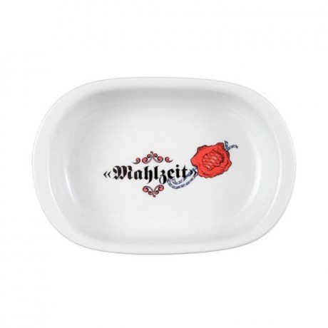 Seltmann Weiden Seltmann Weiden Compact Bayern Auflaufform oval 'Leberkaspfannl' 22 x 14,5 cm Seltmann Weiden Compact Bavaria Сотейник овальный "Leberk?spfannl" 22 x 14,5 см
