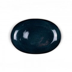 Bitz Bitz Gastro black / dark blue Platte oval 36x25 cm Блюдо Bitz Gastro черное/темно-синее овальное 36x25 см