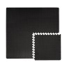 eyepower Puzzlematte Schwarz 63x63x2 8 Matten als Set Коврик-пазл черный 63x63x2 8 матов в комплекте