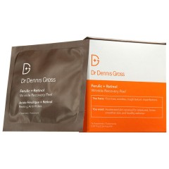 Dr. Dennis Gross Ferulic + Retinol Wrinkle Recovery Peel Gesichtspeeling Reinigung, 16 шт.