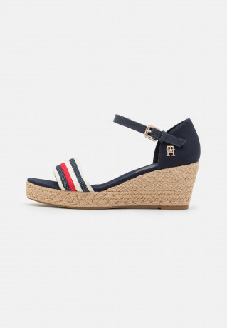 Tommy Hilfiger MID WEDGE CORPORATE Espadrilles space blue MID WEDGE CORPORATE Эспадрильи космический синий