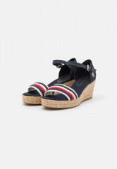 Tommy Hilfiger MID WEDGE CORPORATE Espadrilles space blue MID WEDGE CORPORATE Эспадрильи космический синий