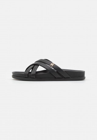 Tommy Hilfiger STRAP FEMININE Mules black РЕМЕШОК ЖЕНСКИЙ Мюли черный