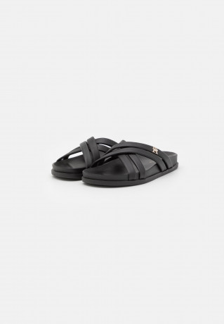 Tommy Hilfiger STRAP FEMININE Mules black РЕМЕШОК ЖЕНСКИЙ Мюли черный