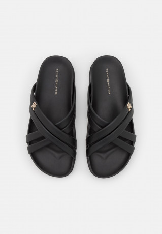 Tommy Hilfiger STRAP FEMININE Mules black РЕМЕШОК ЖЕНСКИЙ Мюли черный