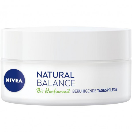 Nivea Natural Balance Hanf Tagespflege  Дневной уход с коноплей Natural Balance