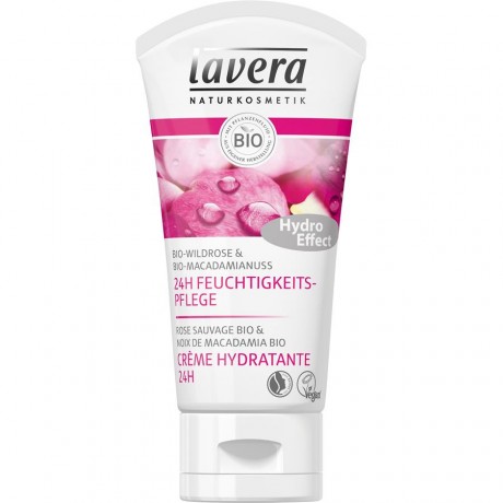 Lavera (Лавера)  Bio-Wildrose 24h Feuchtigkeitspflege, 50 мл