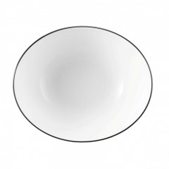 Seltmann Weiden Seltmann Weiden Modern Life Black Line Schussel oval l: 25,5 cm / h: 11 cm / 1,90 L Seltmann Weiden Modern Life Black Line овальная чаша д: 25,5 см / высота: 11 см / 1,90 л