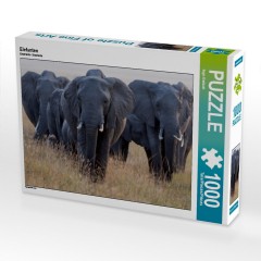 CALVENDO Puzzle CALVENDO Puzzle Elefanten Пазл CALVENDO Пазл слоны