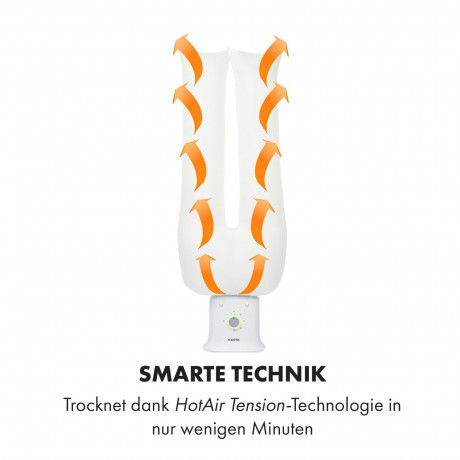 Klarstein Klarstein Trockenbugeleisen ShirtButler Deluxe, 1250 W  Сухой утюг Klarstein ShirtButler Deluxe, 1250 Вт