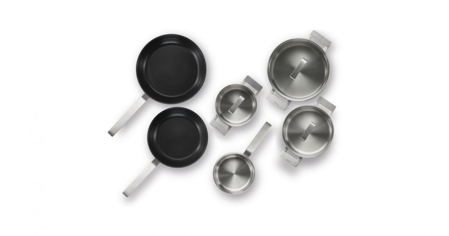 Siemens Siemens Topf-Set HZ9SE040 edelstahl, 4-teilig, fur Induktion  edelstahl Набор кастрюль Siemens HZ9SE040 нержавеющая сталь, 4 предмета, для индукции