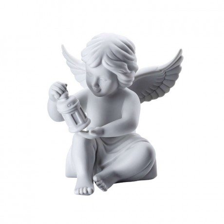 Rosenthal Rosenthal Engel mit Laterne mittel weiss matt 10,5 cm Rosenthal ангел с фонарем средний белый матовый 10,5 см