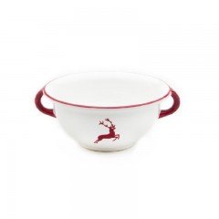 Gmundner Keramik Gmundner Keramik Bordeauxroter Hirsch Weitling d: 17 cm / 0,6 L Керамика Gmundner Бордо благородный олень Weitling d: 17 см / 0,6 л