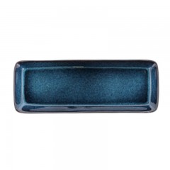 Bitz Bitz Gastro black / dark blue Servierplatte rechteckig 38x14 cm Bitz Gastro черный/темно-синий Тарелка сервировочная прямоугольная 38x14 см