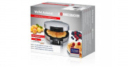 Rommelsbacher Rommelsbacher Waffelautomat WA 750, Waffeleisen silber/schwarz, 750 Watt silber/schwarz Вафельница Rommelsbacher WA 750, вафельница серебристый/черный, 750 Вт