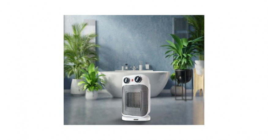 Unold Unold Keramik-Heizlufter IP21 weiss/schwarz, 1.800 Watt  weiss/schwarz Керамический тепловентилятор Unold IP21 белый/черный, 1800 Вт