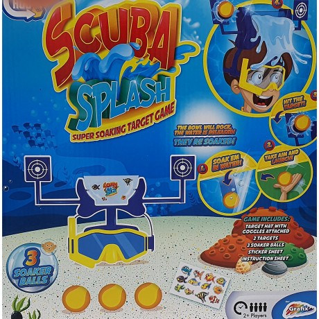GAMES HUB Party- und Kinderspiel SCUBA SPLASH Вечеринка и детская игра SCUBA SPLASH