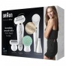 Braun 9 Flex 9300 Beauty-Set, Weiss/Gold  9 Косметический набор Flex 9300, белый/золотой