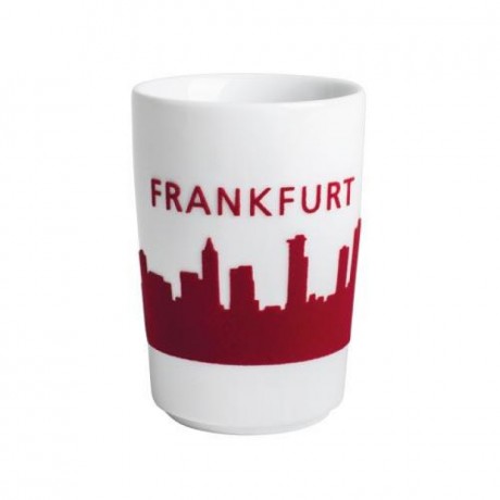 Kahla Kahla Five Senses touch Skyline Maxi Becher Frankfurt rot 0,35 L Кружка Kahla Five Senses touch Skyline Maxi Frankfurt красная 0,35 л