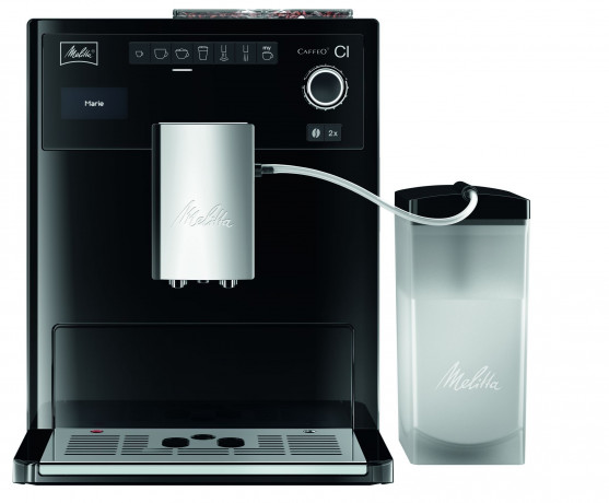 Melitta Melitta Kaffeevollautomat CI E970-101 Programmierbare Bruhtemperatur Silber edelstahlfarben Полностью автоматическая кофемашина Melitta CI E970-101 с программируемой температурой заваривания, серебристая