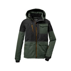 killtec Winterjacke KOW 29 BYS SKI JCKT mit Kapuze fur Jungen Зимняя куртка KOW 29 BYS SKI JCKT с капюшоном для мальчика