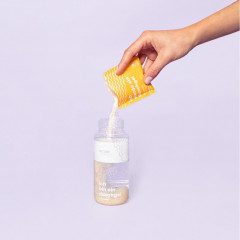 FUTURE STORIES Starterset Duschgel Pulver Mango &amp; Orange inkl. Pumpspender  Стартовый набор геля для душа в виде порошка манго и апельсина, включая дозатор с помпой