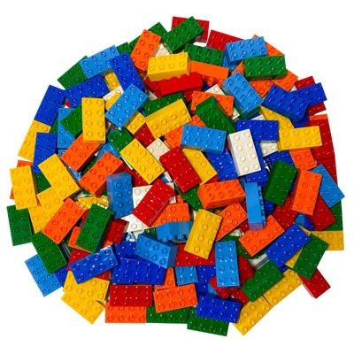 LEGO LEGO Duplo 2x4 Steine - 25 Stuck - Grundbausteine 3011 BRRANDNEU LEGO Duplo 2x4 Bricks — 25 шт. — Базовые строительные блоки 3011 СОВЕРШЕННО НОВЫЙ