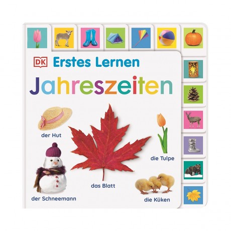 Dorling Kindersley Verlag Erstes Lernen. Jahreszeiten первое обучение. времена года