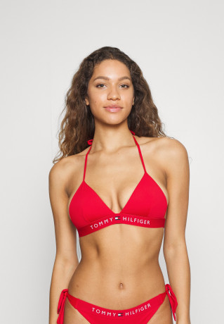 Tommy Hilfiger TRIANGLE FIXED Bikini top primary red TRIANGLE FIXED Верх бикини первичный расный