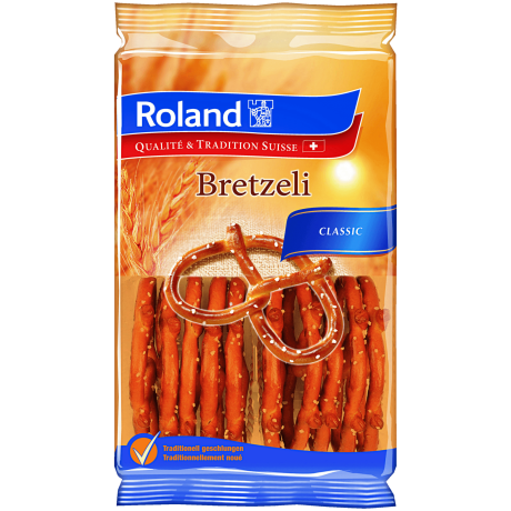 Roland Bretzeli Classic Соленые крендельки 100г