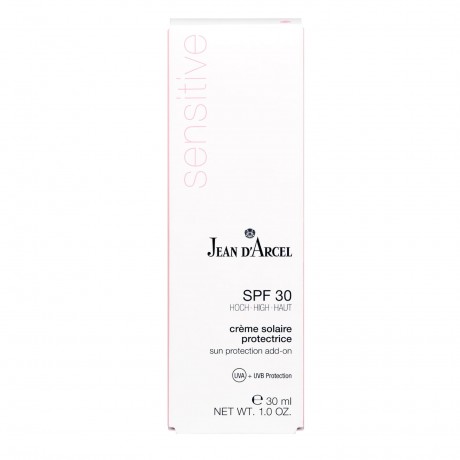 JEAN D'ARCEL creme solaire protectrice SENSITIVE ADD-ON Sonnencreme SPF 30 besonders fur empfindliche Haut  creme solaire protectrice SENSITIVE ДОПОЛНИТЕЛЬНЫЙ солнцезащитный крем SPF 30 специально для чувствительной кожи
