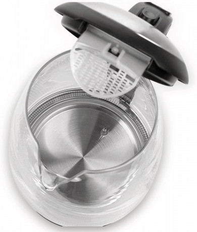 Tristar Tristar Wasserkocher WK-3502 LED Teekocher 1,7 Liter Elektrisch, 2200,00 W, Wasserstandsanzeige, LED Beleuctung, Edelstahl, Glas  Чайник Tristar WK-3502 LED заварка 1,7 л электрический, 2200,00 Вт, индикатор уровня воды, светодиодная подсветка, не