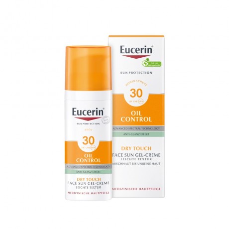 Eucerin Sun Gel-Creme Oil Contr.Anti-Gl.Eff.LSF 30  Sun Gel-Creme Oil Contr.Anti-Gl.Eff.SPF 30