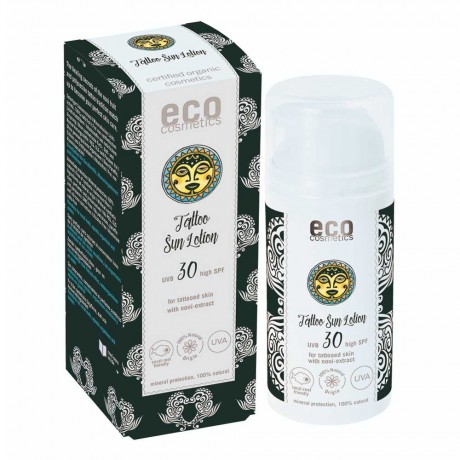 Eco Cosmetics Tattoo Sonnenlotion LSF30 Татуировка Солнцезащитный лосьон SPF30