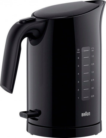 Braun Braun Wasserkocher WK 3100 BK, 1,7 l, 2200 W  Чайник Braun WK 3100 BK, 1,7 л, 2200 Вт