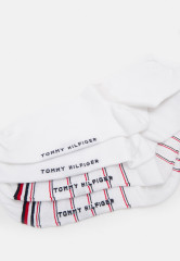 Tommy Hilfiger WOMEN SHORT SOCK PREPPY 2 PACK Socks white ЖЕНСКИЕ КОРОТКИЕ НОСКИ PREPPY 2 НАБОР Носки белый