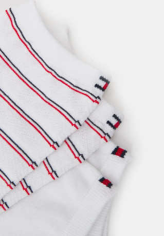 Tommy Hilfiger WOMEN SHORT SOCK PREPPY 2 PACK Socks white ЖЕНСКИЕ КОРОТКИЕ НОСКИ PREPPY 2 НАБОР Носки белый