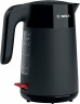 BOSCH BOSCH Wasserkocher MyMoment TWK2M163, 1,7 l, 2400 W, Abschaltautomatik, Tassenanzeige, Schwarz matt  Чайник BOSCH MyMoment TWK2M163, 1,7 л, 2400 Вт, автоотключение, дисплей чашки, черный матовый