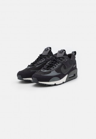 Nike Sportswear W AIR MAX 90 FUTURA Sneaker low black/iron grey/oil grey/anthracite/sail W AIR MAX 90 FUTURA кроссовки женские низкие черный/железно-серый/масленно-серый/антрацит/парус
