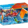 PLAYMOBIL PLAYMOBIL 70144 Seenot: Kitesurfer-Rettung mit Boot PLAYMOBIL 70144 бедствие на море: спасение кайтсерфера с помощью лодки