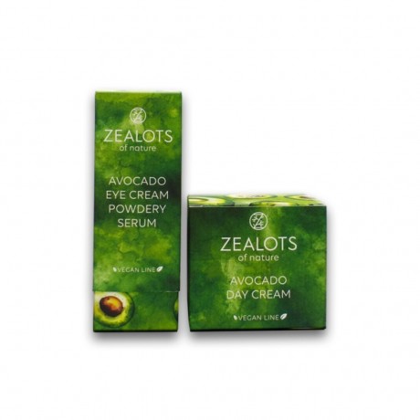 Zealots of Nature Eye Creamamp;Powdery Serum  Крем для глаз и пудровая сыворотка
