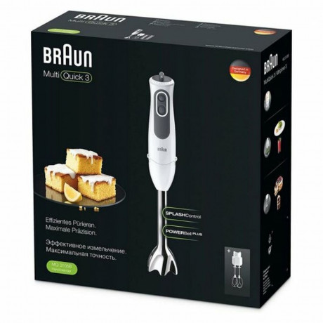 Braun Braun Stabmixer Multiquick 3 Vario MQ 3105B WH Stabmixer Погружной блендер Braun Ручной блендер Multiquick 3 Vario MQ 3105B WH