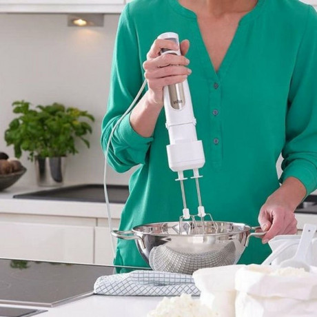 Braun Braun Stabmixer Multiquick 3 Vario MQ 3105B WH Stabmixer Погружной блендер Braun Ручной блендер Multiquick 3 Vario MQ 3105B WH