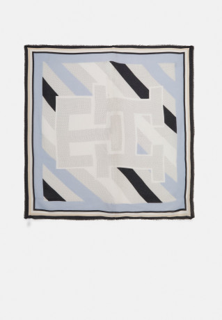 Tommy Hilfiger ICONIC SQUARE Foulard breezy blue mix ICONIC SQUARE платок свежая голубая смесь