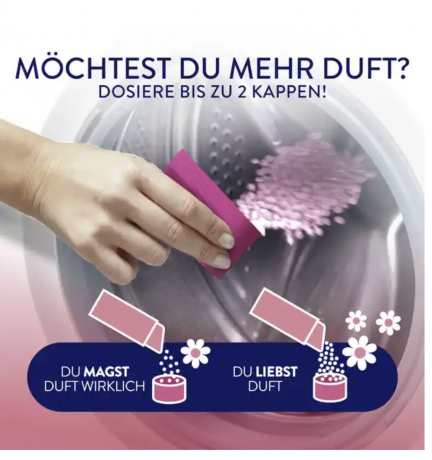 Lenor Wascheparfum Pfingstrose & Hibiskusblute 155g х 2stk, Ленор Парфюм для стирки Пион и гибискус, 155г x 2 штуки