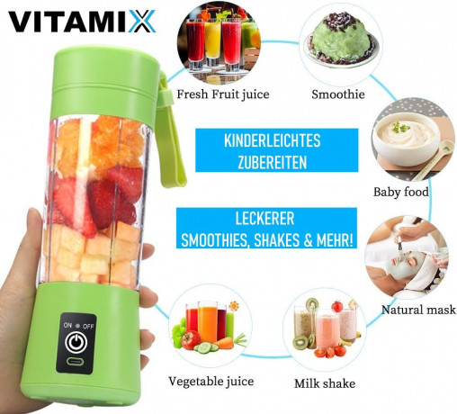 MAVURA MAVURA Akku-Smoothie-Maker VITAMIX Smoothie Maker To Go Mini USB Shake Mixer, Elektrischer Milchshaker Standmixer Tragbare Ruhrmaschine  MAVURA Беспроводной смузи-мейкер VITAMIX Smoothie Maker To Go Мини-USB-миксер для коктейлей, электрический моло