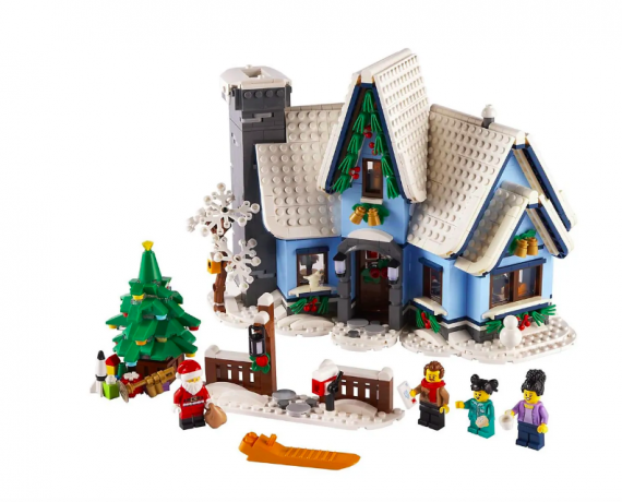 LEGO Besuch des Weihnachtsmanns (10293); Bauset (1.445 Teile) Визит Санты (10293); Конструктор (1445 шт.)
