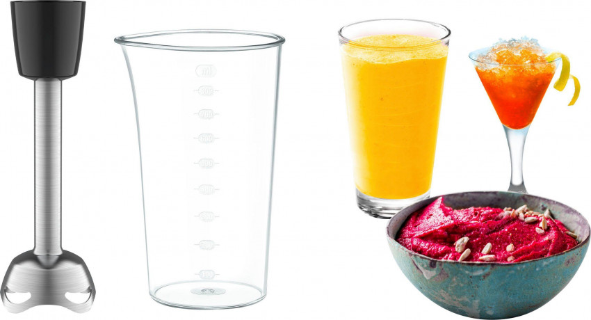 Tefal Tefal Handmixer HT6525 Powermix Silence, 600 W, leistungsstarker 600-W-Motor Ручной миксер Tefal HT6525 Powermix Silence, 600 Вт, мощный двигатель 600 Вт