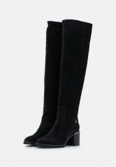 Tommy Hilfiger BELT BOOT Over-the-knee boots black BELT BOOT Сапоги выше колена черный