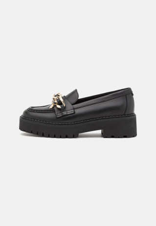 Tommy Hilfiger CHAIN CHUNKY LOAFER Slip-ons black ЛОФЕРЫ НА ЦЕПОЧКЕ Слипоны черный